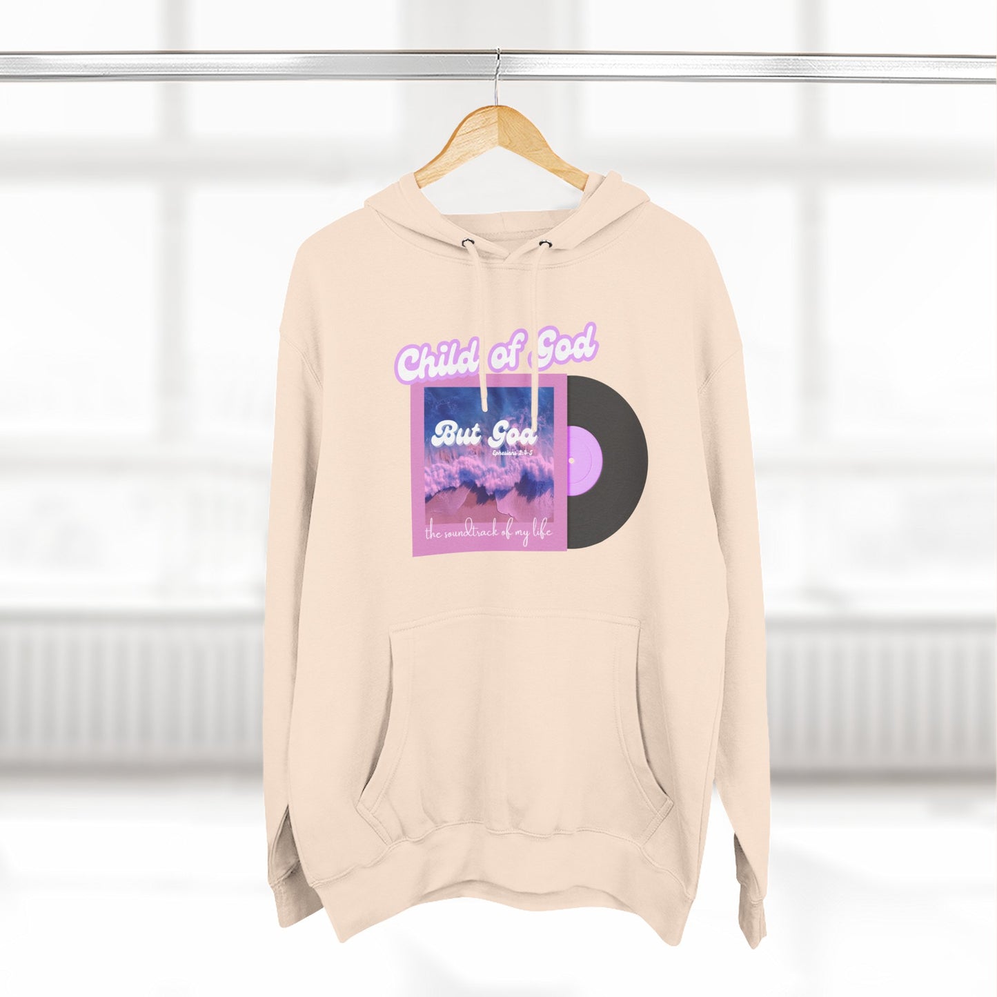 Gospel-Inspired Three-Panel Fleece Hoodie