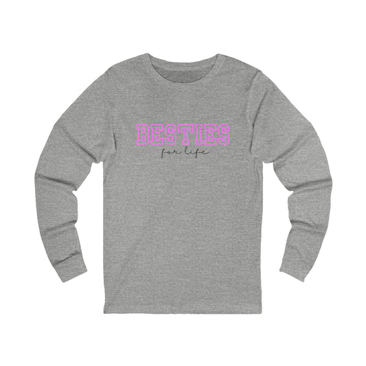 Besties Womens Longsleeve Tee | Matching Mama & Me