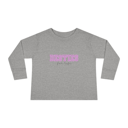 Besties Toddler Long Sleeve Tee | Matching