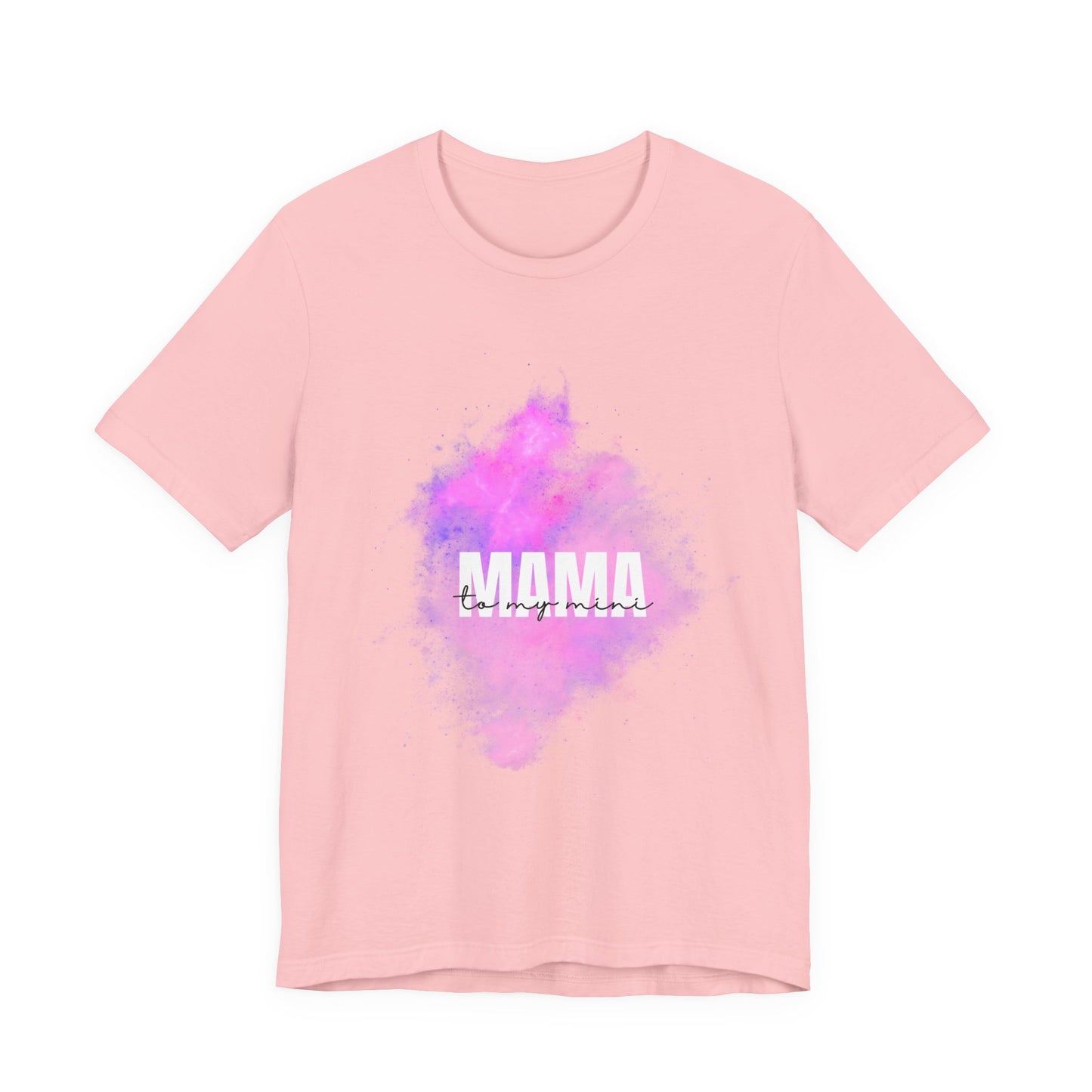 Mama to my Mini Watercolor Short Sleeve Shirt