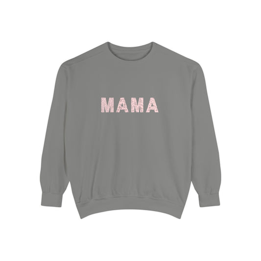Mama Floral Sweatshirt — Cozy Mom Pullover for Mother’s Day & Everyday