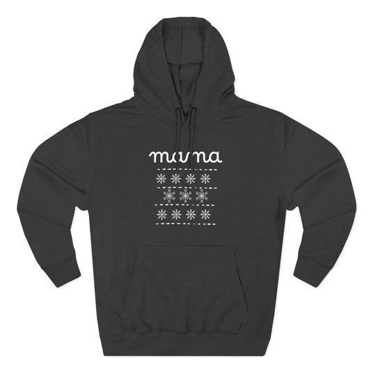 Christmas Mama Three-Panel Fleece Hoodie