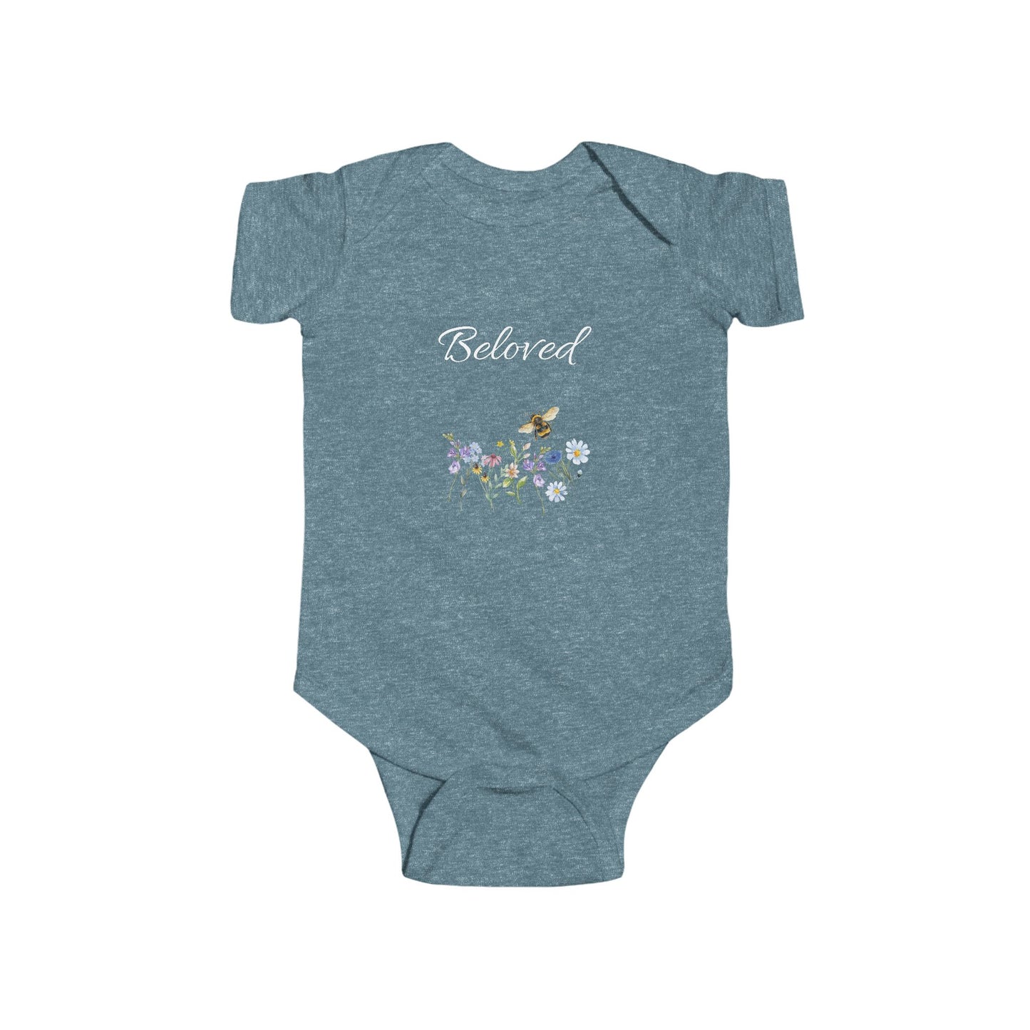 Beloved Floral Infant Bodysuit | Soft Baby Onesie