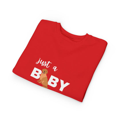 Just a Baby Golden Toddler Sweatshirt