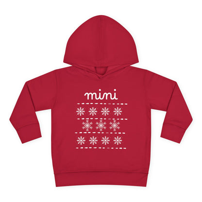 Christmas Mini Toddler Hoodie