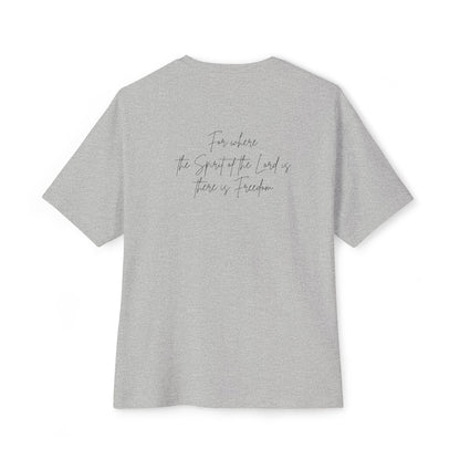 Spirit Filled Mama Tee — Oversized Boxy Women's Christian Shirt