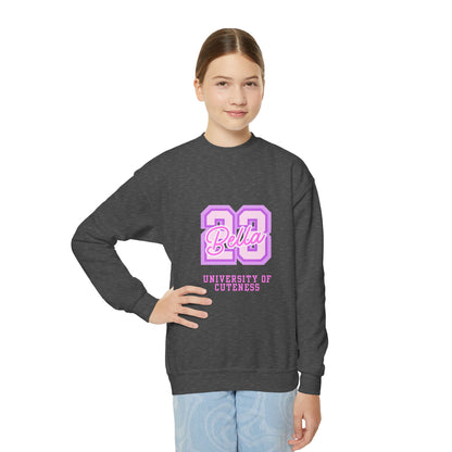 University of Cuteness Youth Sweatshirt Customizeable