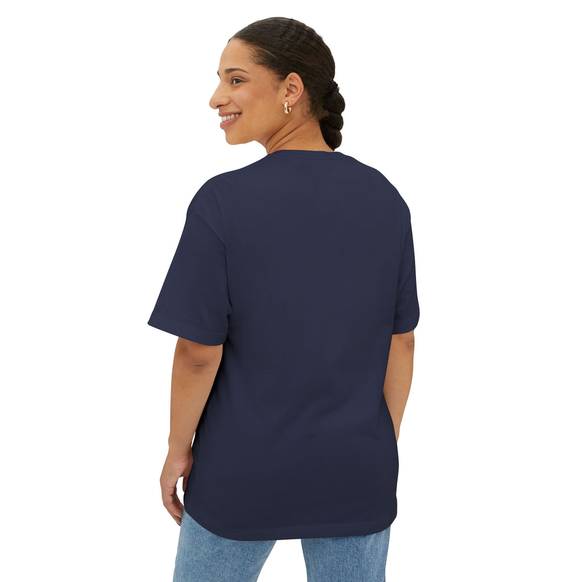 Tired Moms Club Graphic Tee — Vintage Distressed Oversized Boxy Shirt