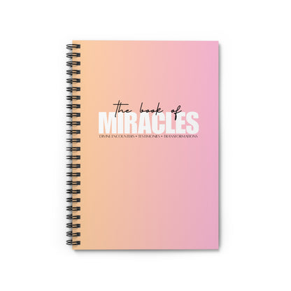 The Book of Miracles - Journal and Notebook