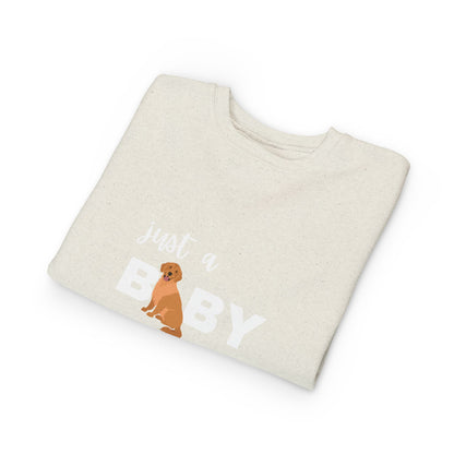 Just a Baby Golden Toddler Sweatshirt