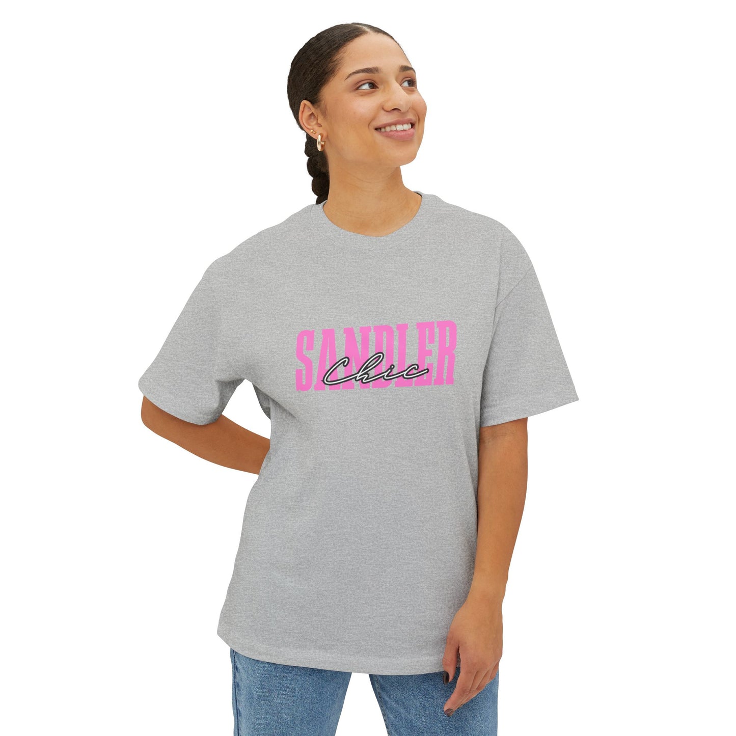 Sandler Chic Oversized Boxy T‑Shirt