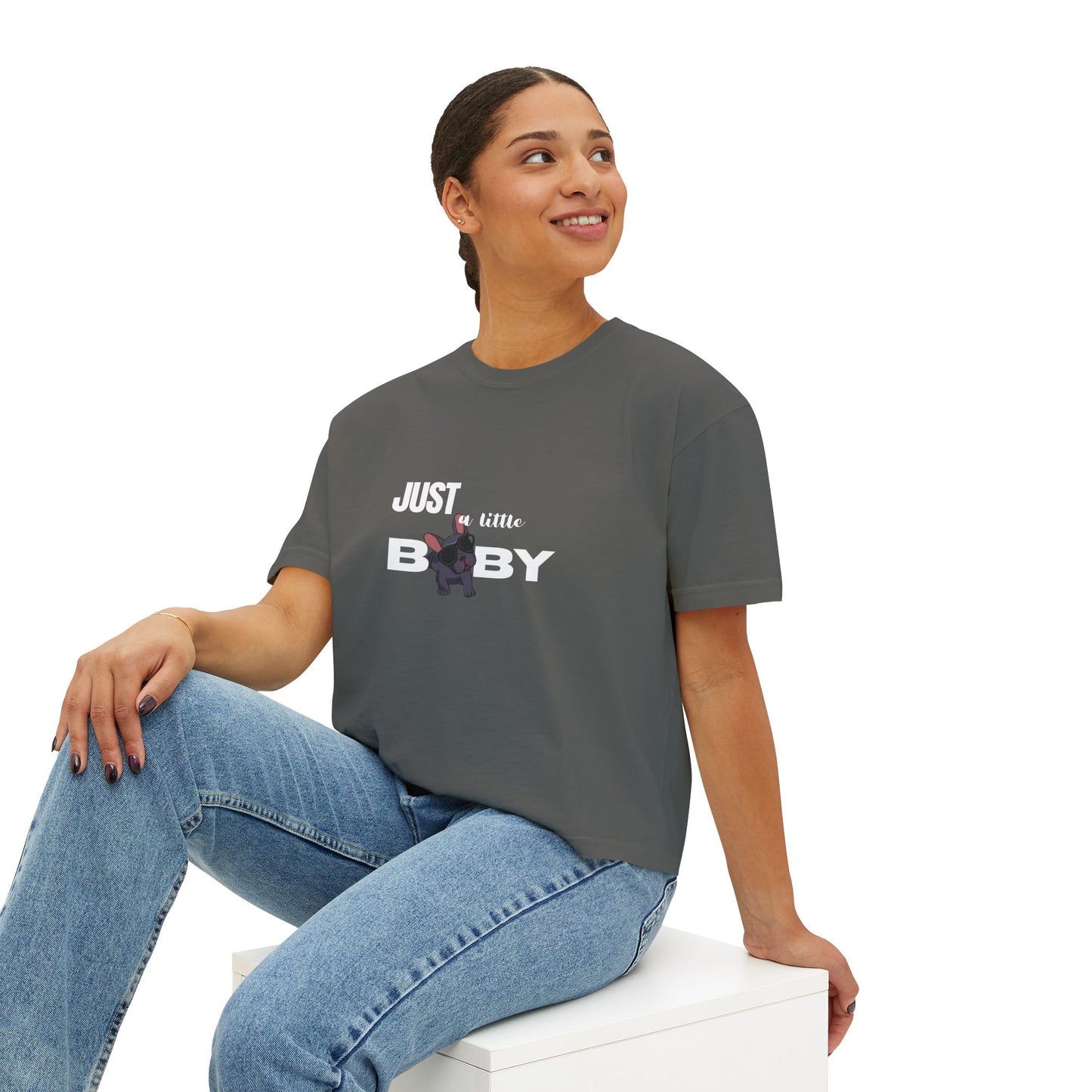 Just a Little Baby Women's Boxy Tee