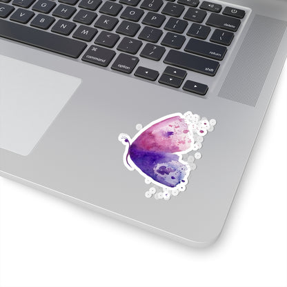 Watercolor Butterfly Kiss-Cut Stickers