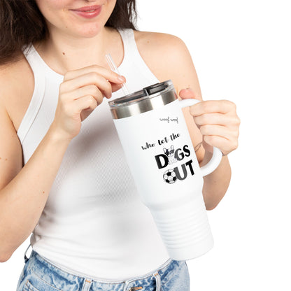 Custom Girls Soccer Tumbler | The Dog Pound Girls Soccer Team