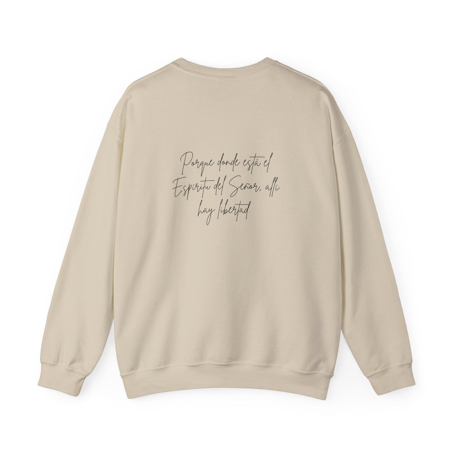 Mama Fuerte Crewneck Sweatshirt —  Mama Strong Spanish