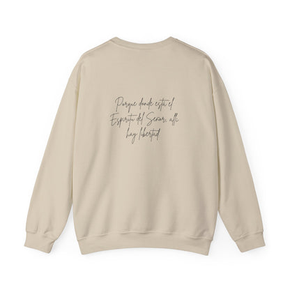 Mama Fuerte Crewneck Sweatshirt —  Mama Strong Spanish