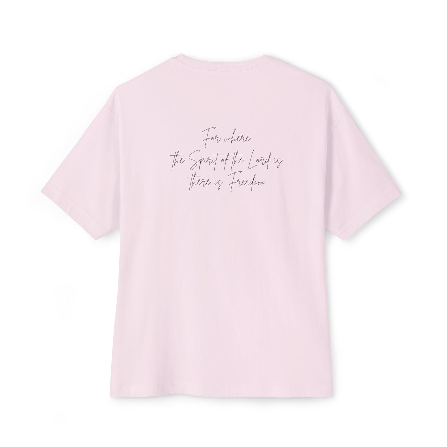Spirit Filled Mama Tee — Oversized Boxy Women's Christian Shirt