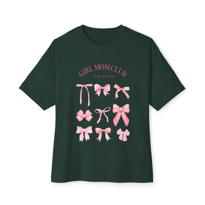 Girl Mom Club Graphic Unisex Oversized Tee