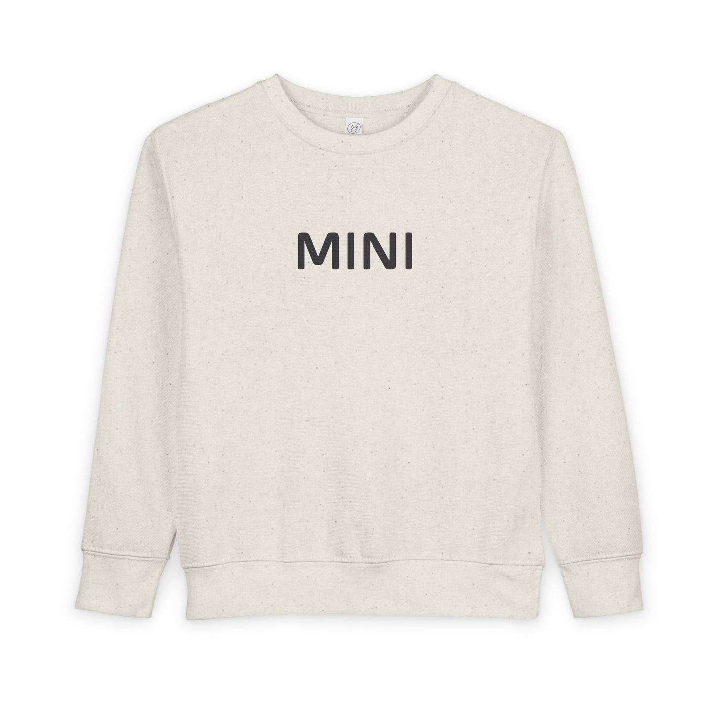 Mini Toddler Sweatshirt — Cozy Neutral Pullover for Little Ones