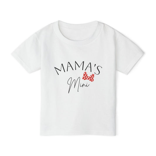 Mama's Mini Toddler T-shirt, Cute Baby Tee, Gift for New Parents, Birthday Party Outfit, Toddler Gift, Family Matching Shirt