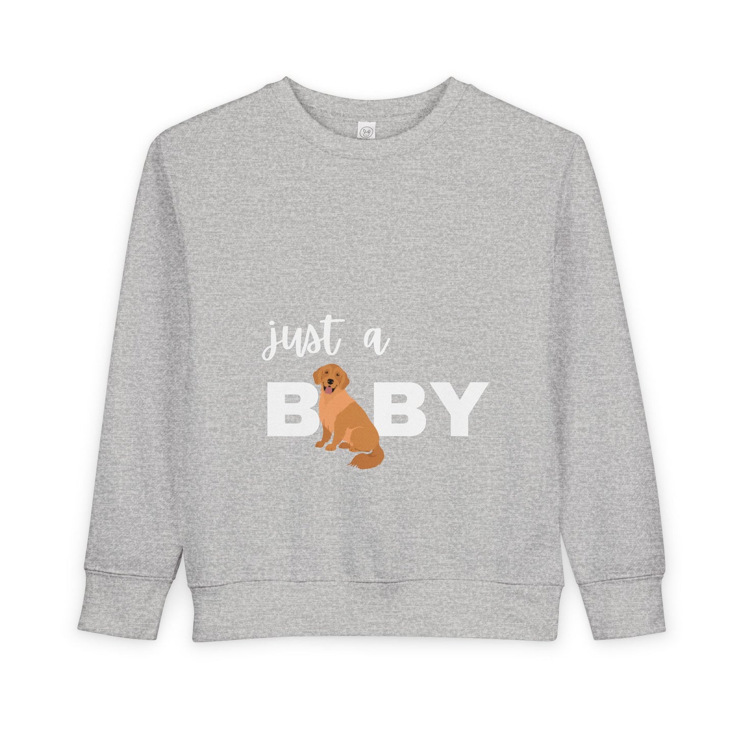 Just a Baby Golden Toddler Sweatshirt