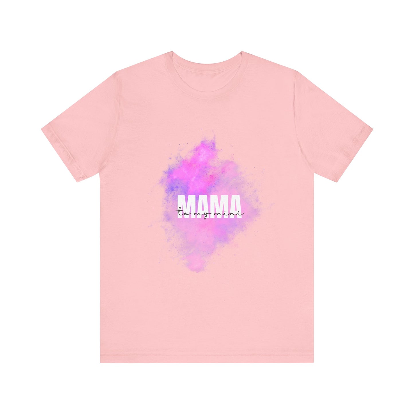 Mama to my Mini Watercolor Short Sleeve Shirt