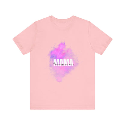 Mama to my Mini Watercolor Short Sleeve Shirt