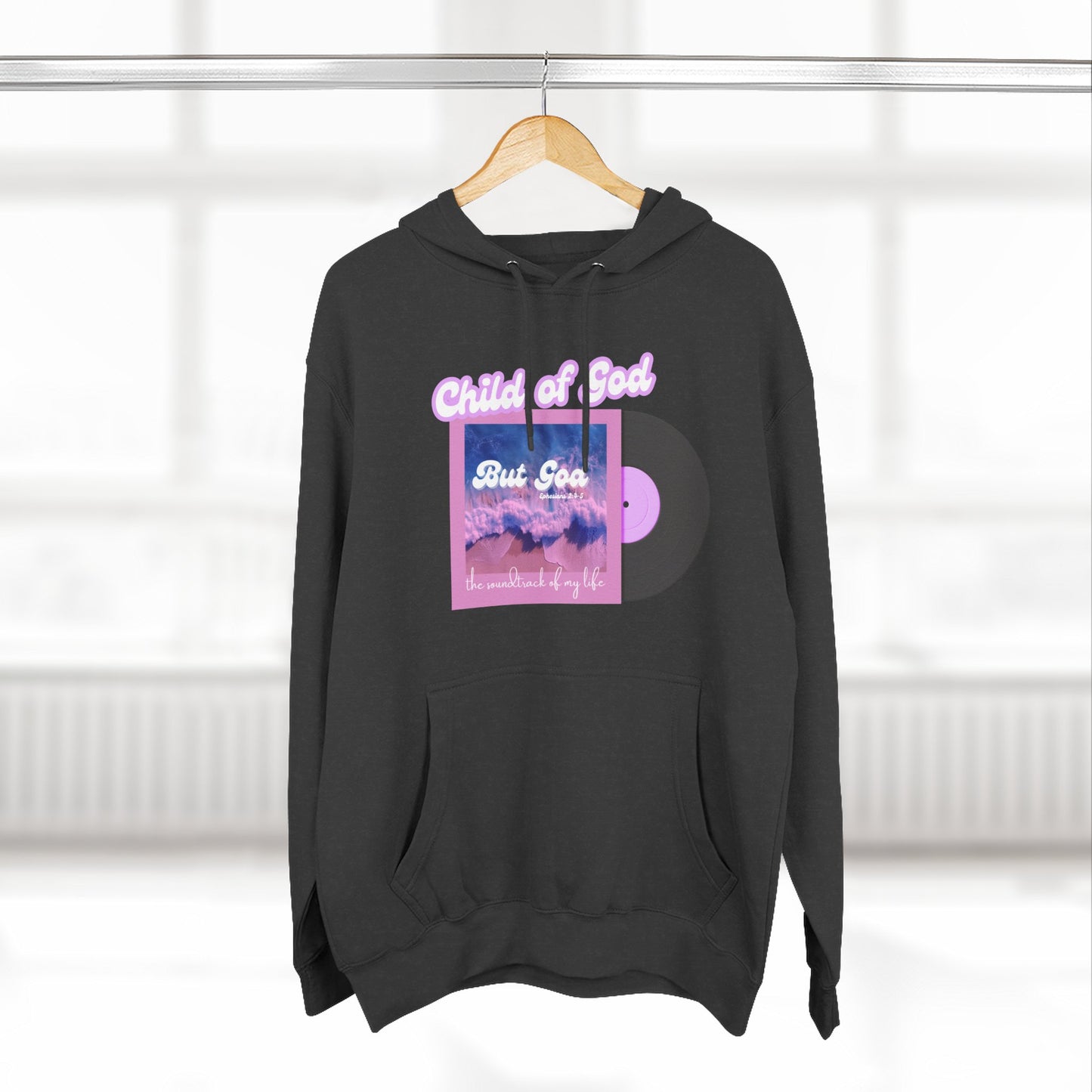Gospel-Inspired Three-Panel Fleece Hoodie