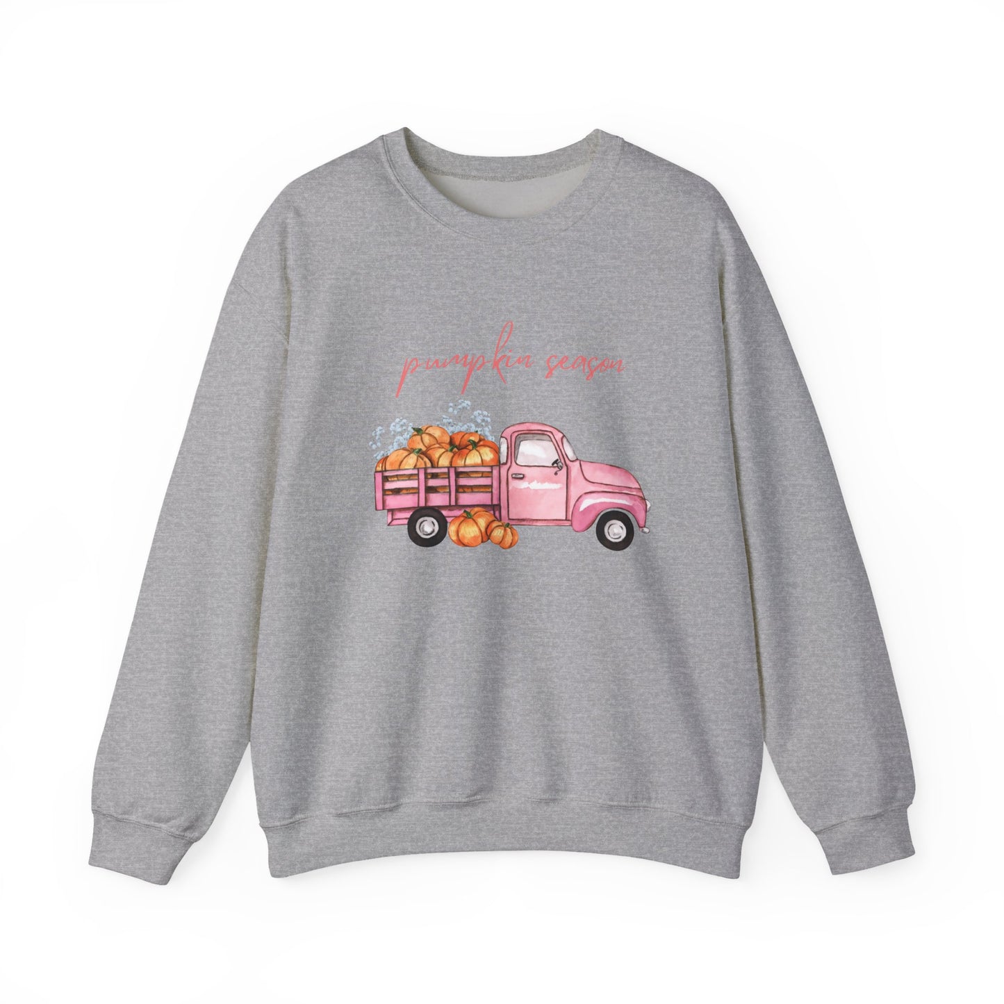 Pumpkin Season Vintage Truck Sweatshirt