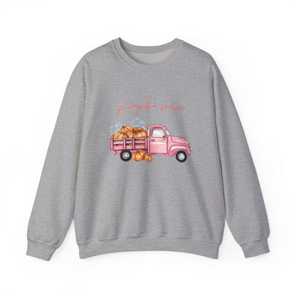 Pumpkin Season Vintage Truck Sweatshirt
