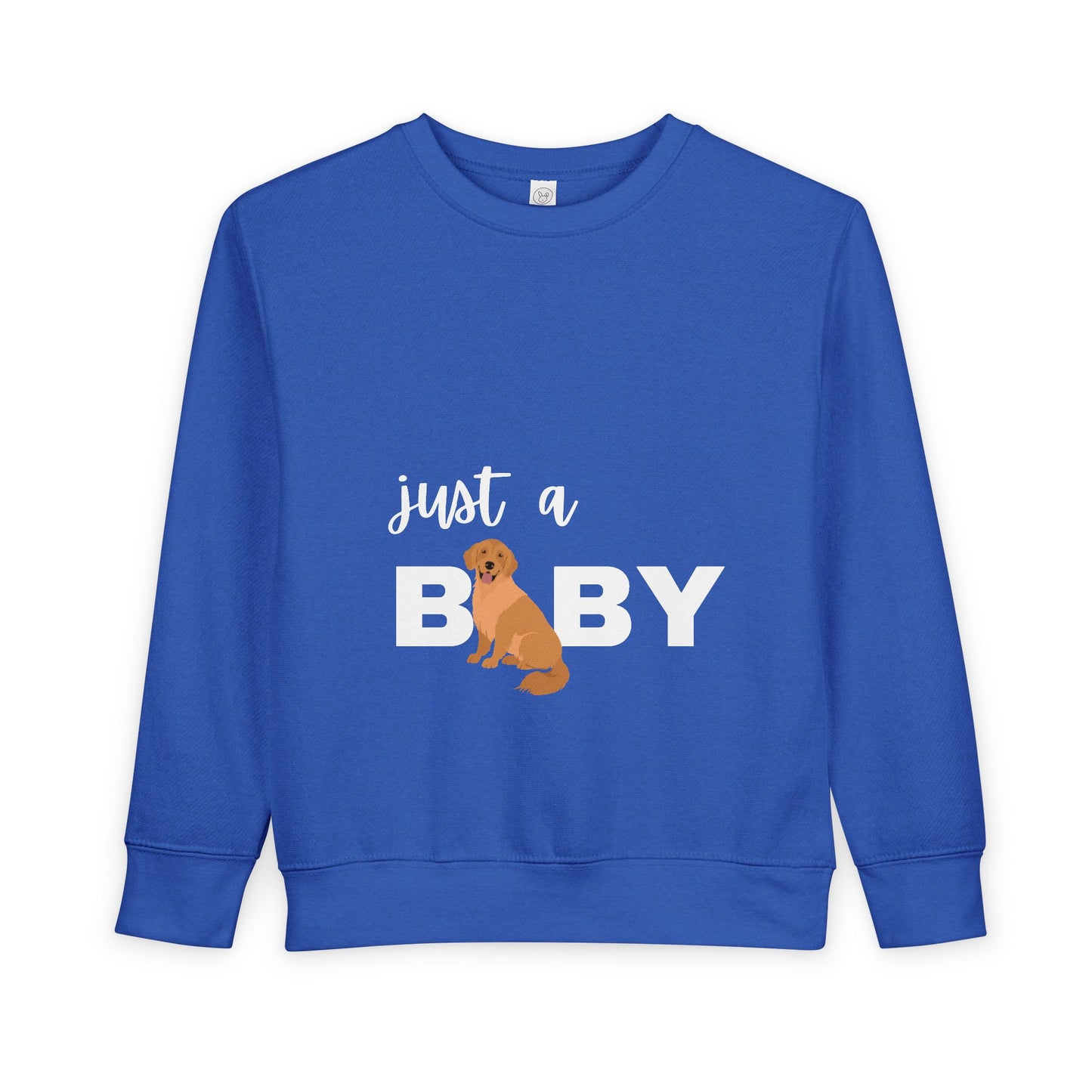 Just a Baby Golden Toddler Sweatshirt