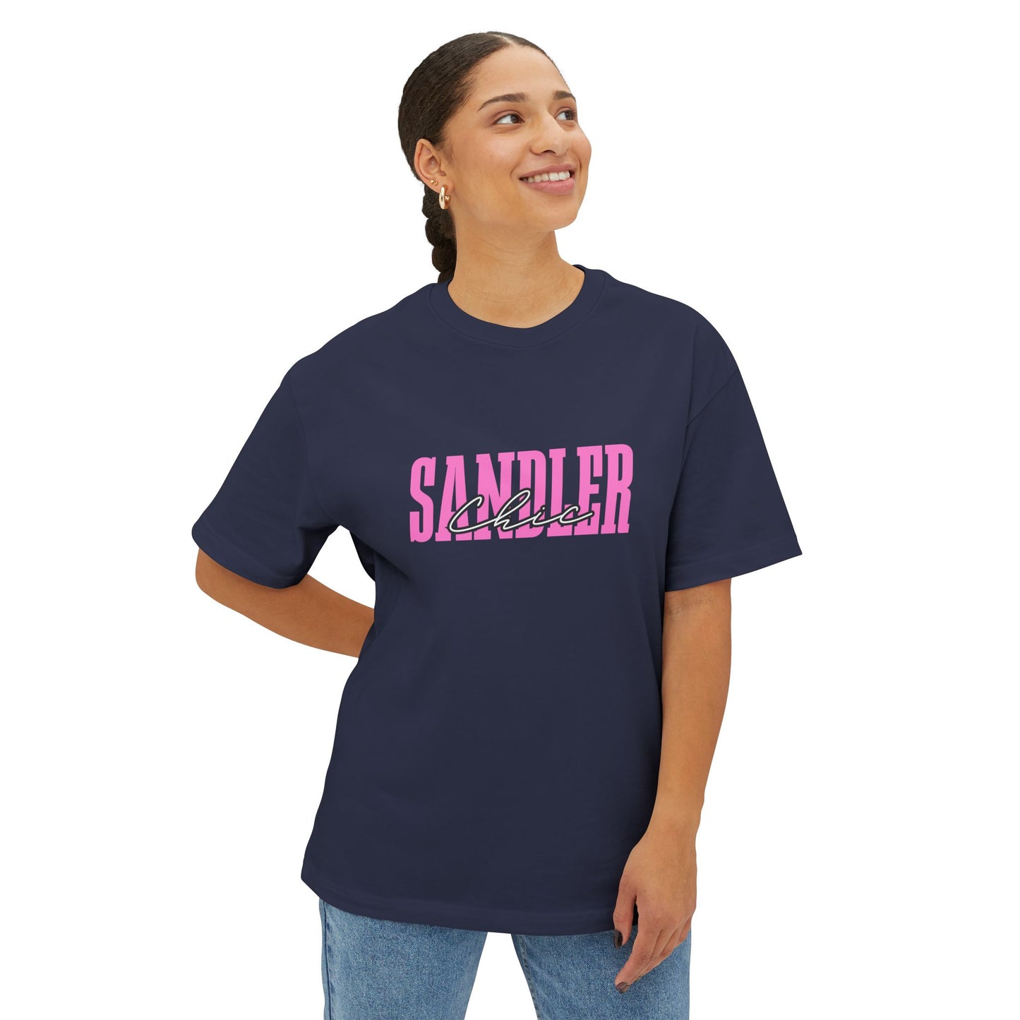 Sandler Chic Oversized Boxy T‑Shirt