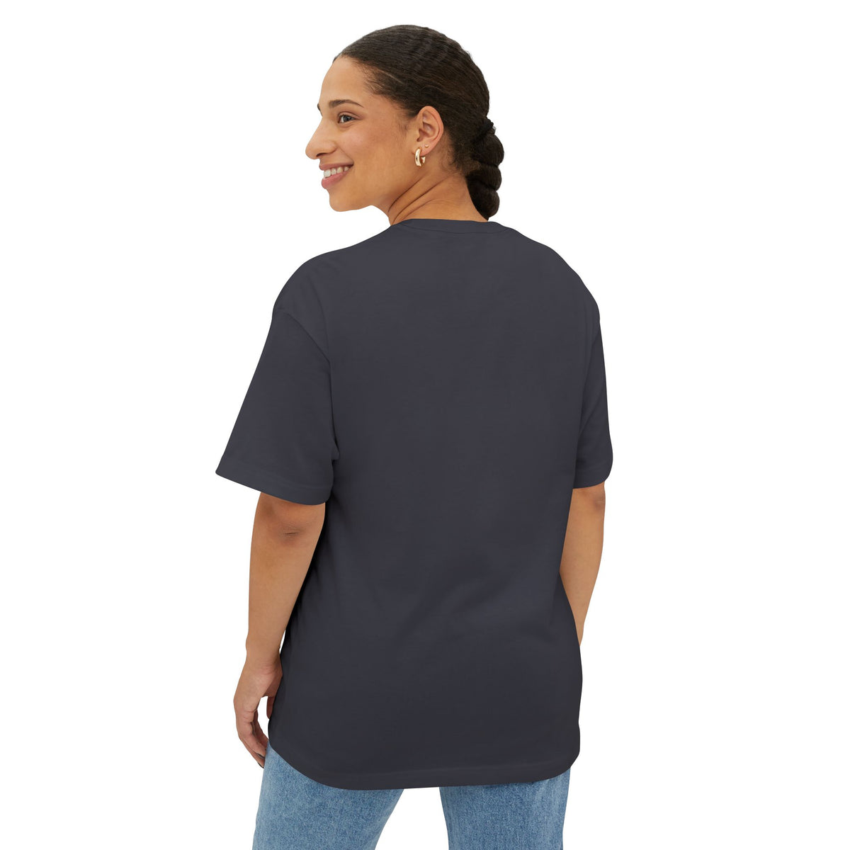 Tired Moms Club Graphic Tee — Vintage Distressed Oversized Boxy Shirt