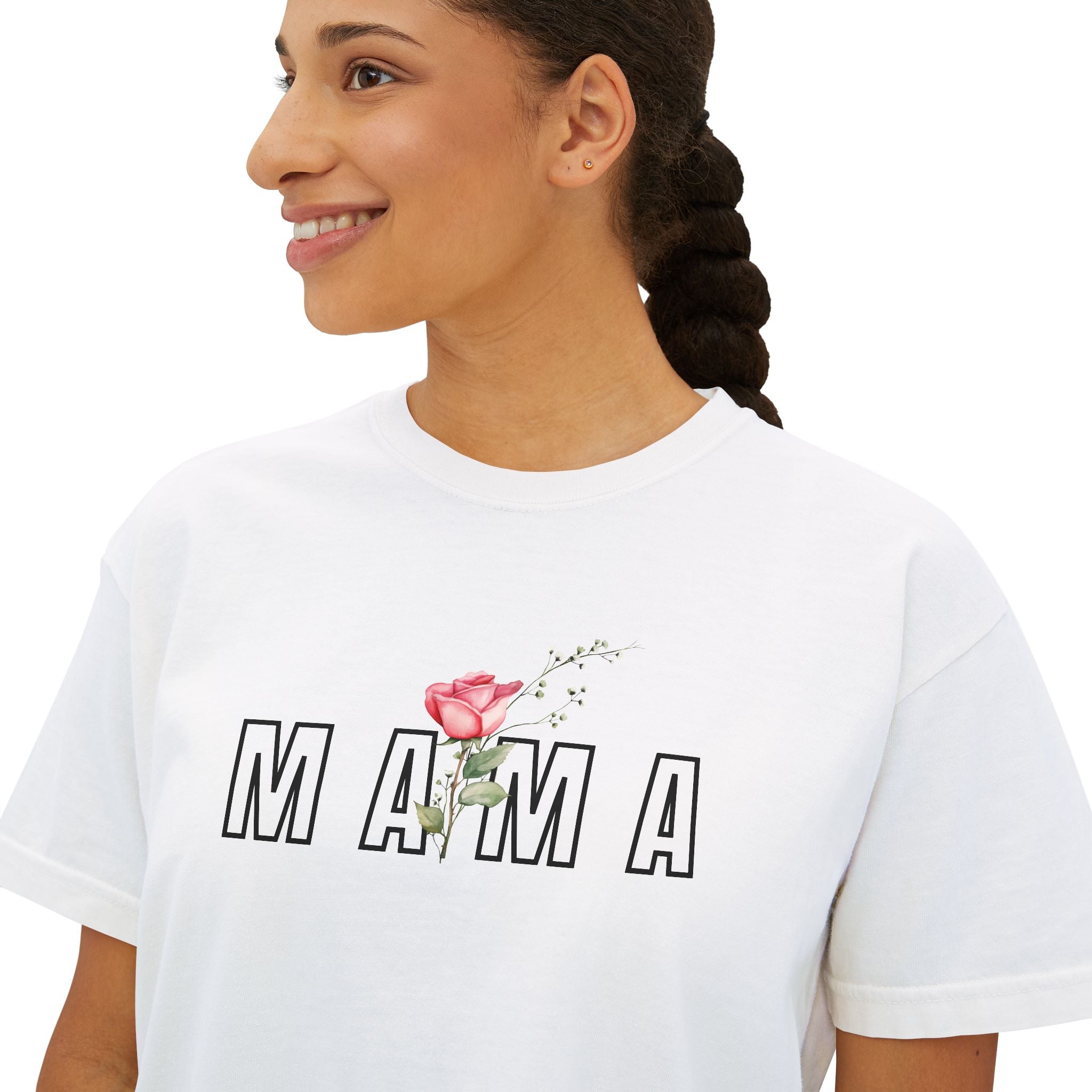 Grace Mama Tee - Floral Mama Shirt – Vintage Mama Tee – Soft Feminine Mom Shirt – Mother’s Day Gift for Mom – Grace Heritage Col