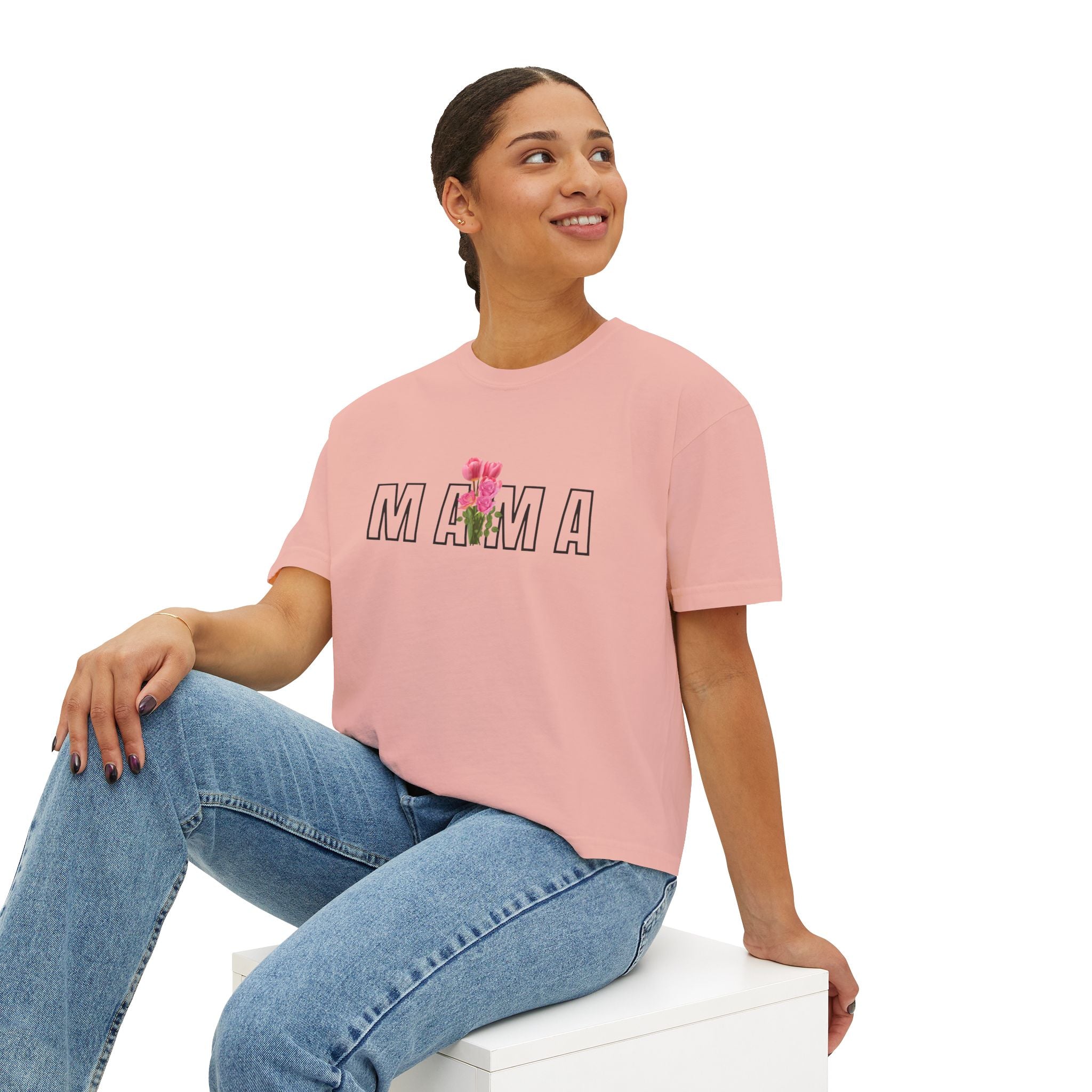 Amy Marie Mama Cropped Tee | Baby Georgi & Me Heritage Collection