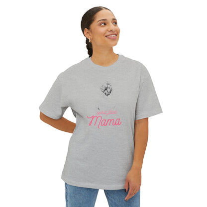 Spirit Filled Mama Tee — Oversized Boxy Women's Christian Shirt