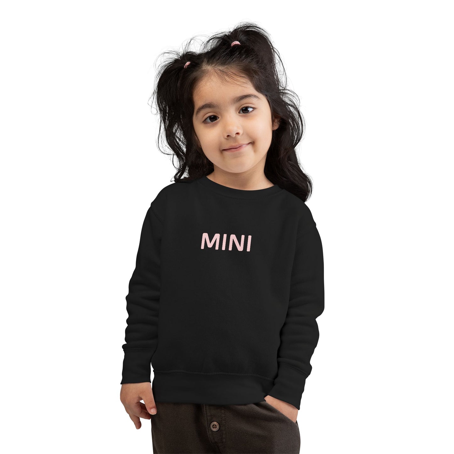 Mini Toddler Sweatshirt — Cozy Neutral Pullover for Little Ones