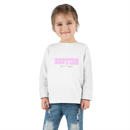 Besties Toddler Long Sleeve Tee | Matching