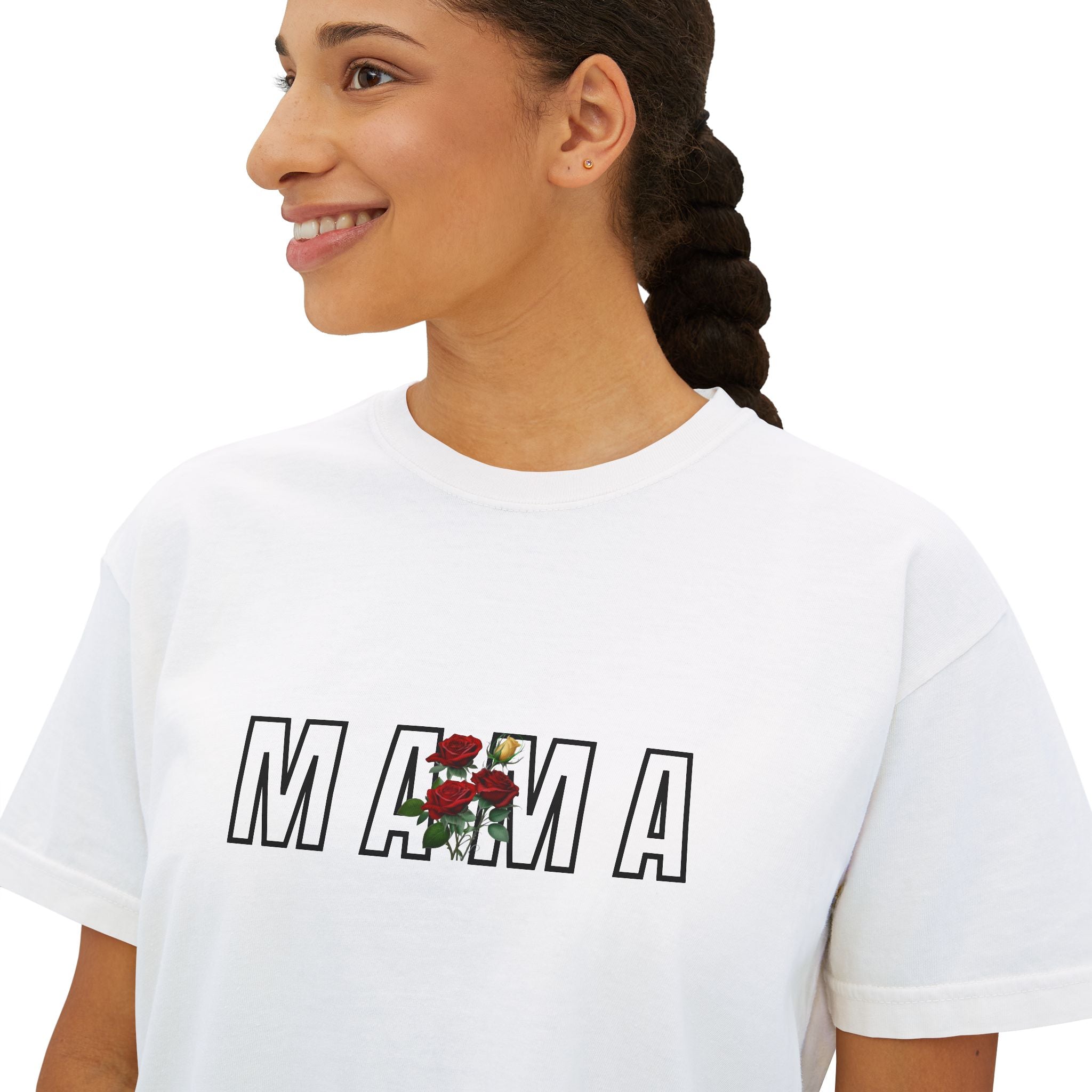 Carol Jean Mama Cropped Tee | Baby Georgi & Me Heritage Collection