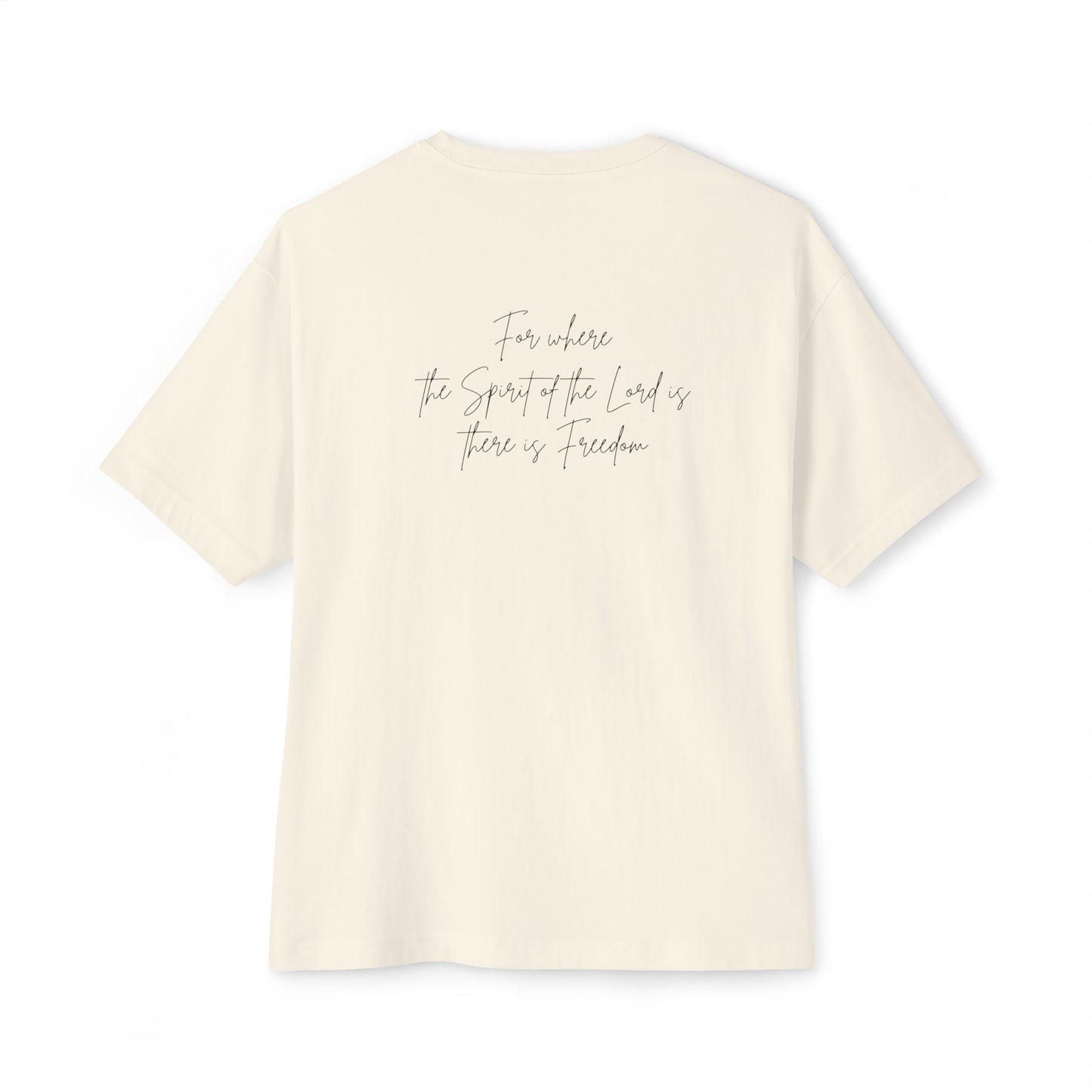 Spirit Filled Mama Tee — Oversized Boxy Women's Christian Shirt