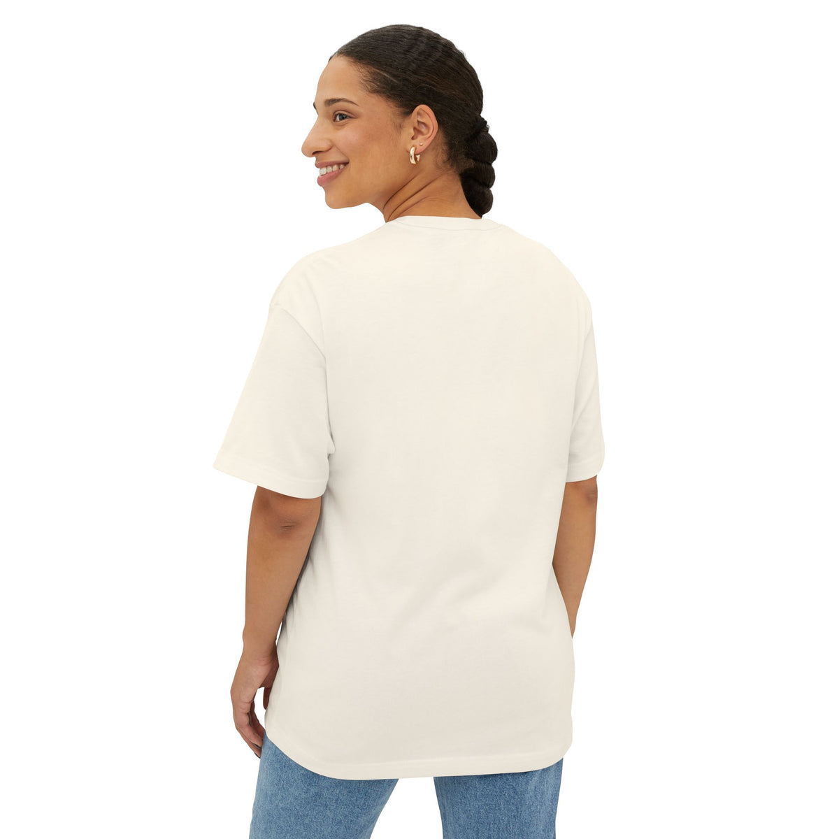 Tired Moms Club Graphic Tee — Vintage Distressed Oversized Boxy Shirt