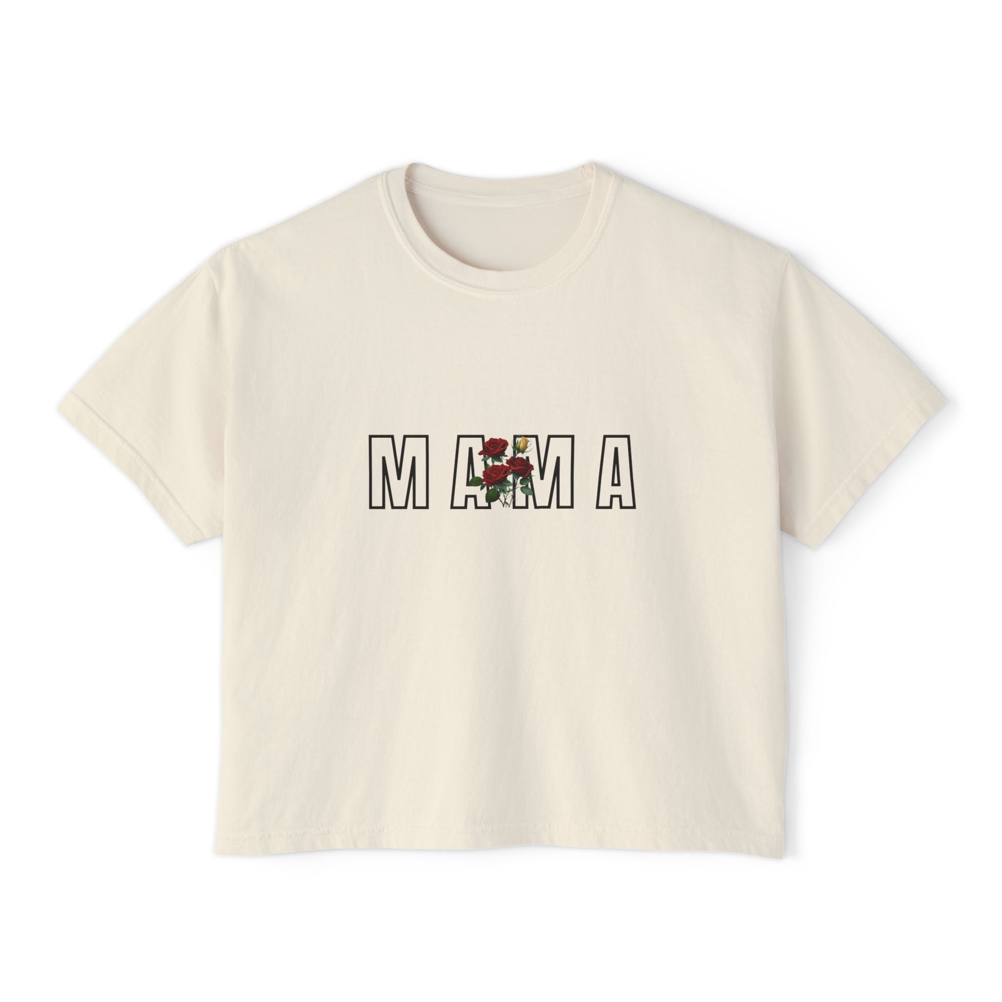 Carol Jean Mama Cropped Tee | Baby Georgi & Me Heritage Collection