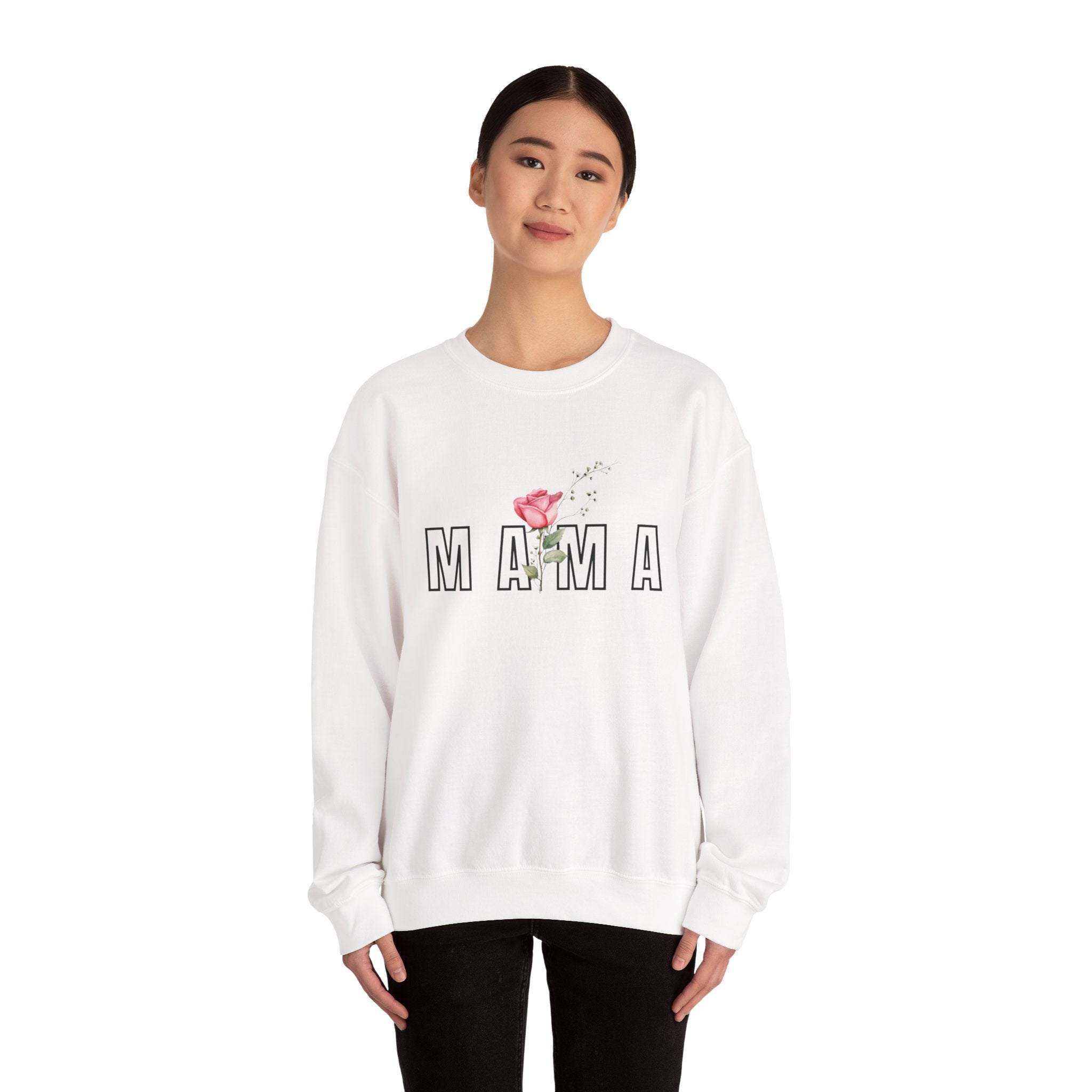 Grace Mama Floral Crewneck Sweatshirt - Heritage Collection