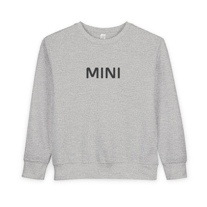 Mini Toddler Sweatshirt — Cozy Neutral Pullover for Little Ones