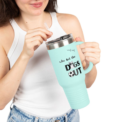 Custom Girls Soccer Tumbler | The Dog Pound Girls Soccer Team