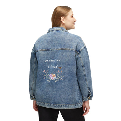 Beloved Boho Floral Denim Jacket