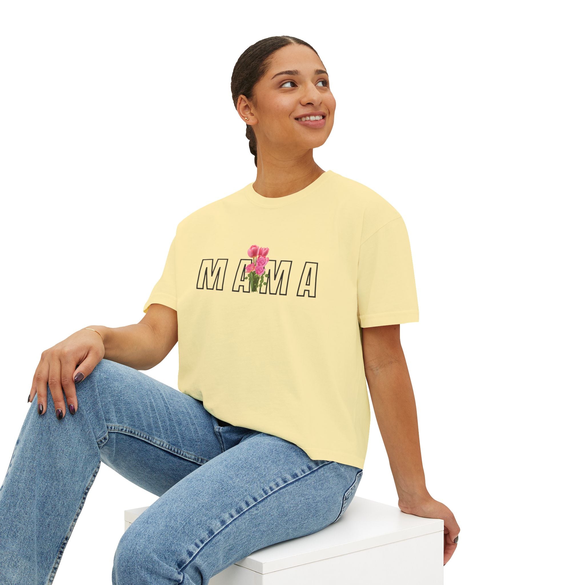Amy Marie Mama Cropped Tee | Baby Georgi & Me Heritage Collection