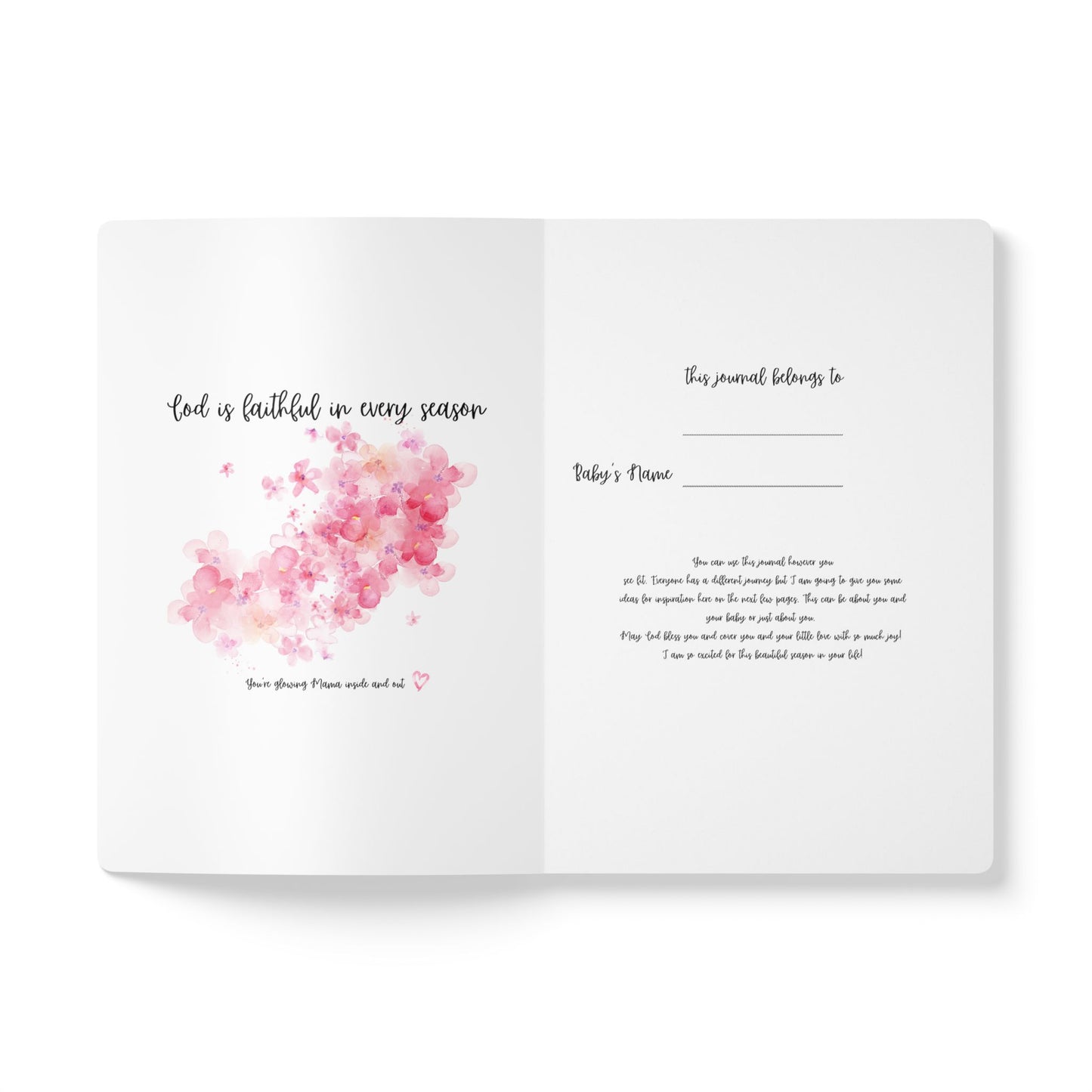 Pregnancy & Postpartum Journal for New Moms