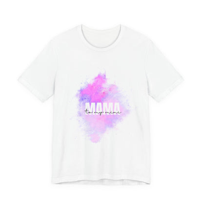 Mama to my Mini Watercolor Short Sleeve Shirt