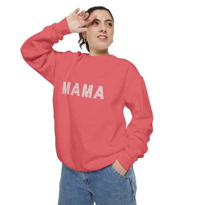 Mama Floral Sweatshirt — Cozy Mom Pullover for Mother’s Day & Everyday